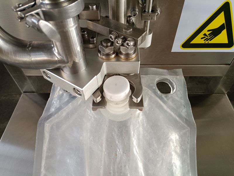 Filling bag mouth type Filling bag mouth type